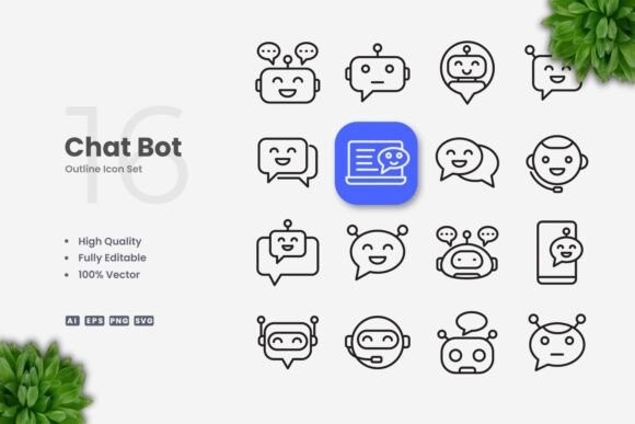Chat Bot Icons