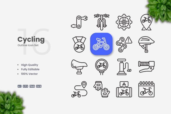 Cycling Icons: Strategic Design for Clear Communication and Professional Impact