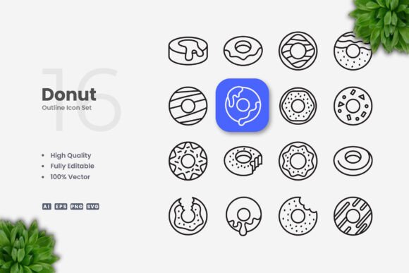 Donut Icons: A Versatile Tool for Modern Designers