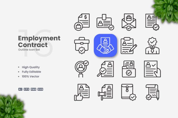 Employment Contract Icons: A Practical Guide to Enhance Visual Communication