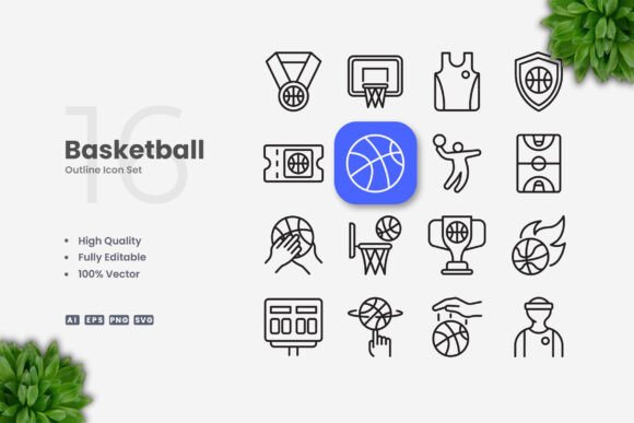 Exploring the Value of Basketball Icons for Design Projects