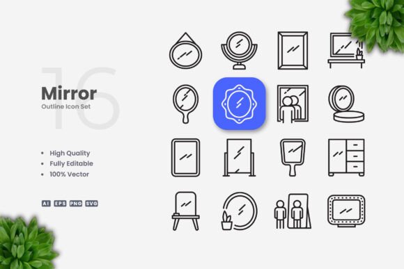 Mirror Icons: A Modern Approach to Visual Communication