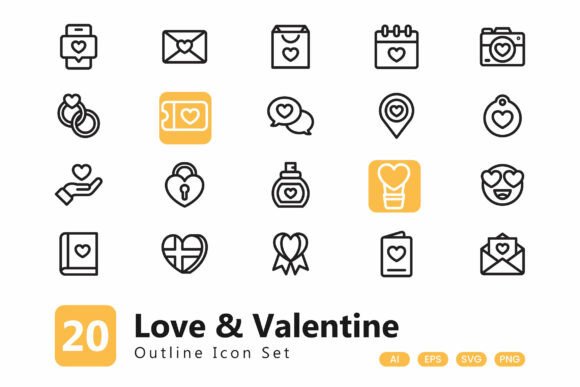 Valentine Icon for Creative Projects